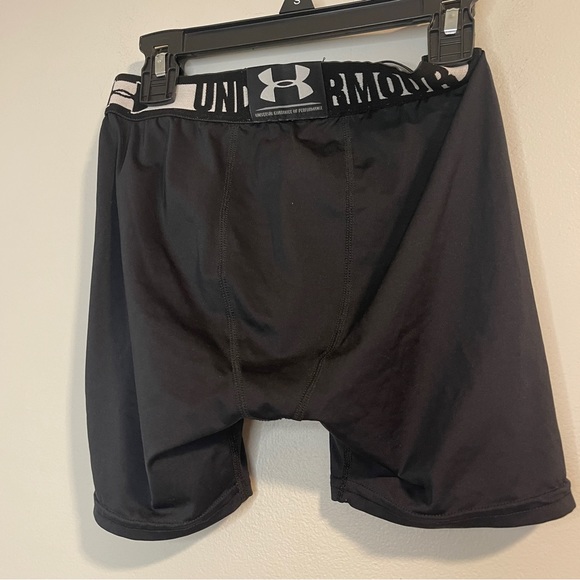 Under Armour Compression Underwear Cup Holder Black YMD - Picture 2 of 3